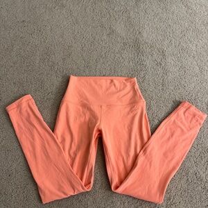 Lululemon Sunny Coral Align Leggings